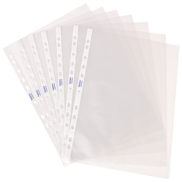 Noki Poşet Dosya HD A4 Buzlu Şeffaf 100 Lü 4830HD