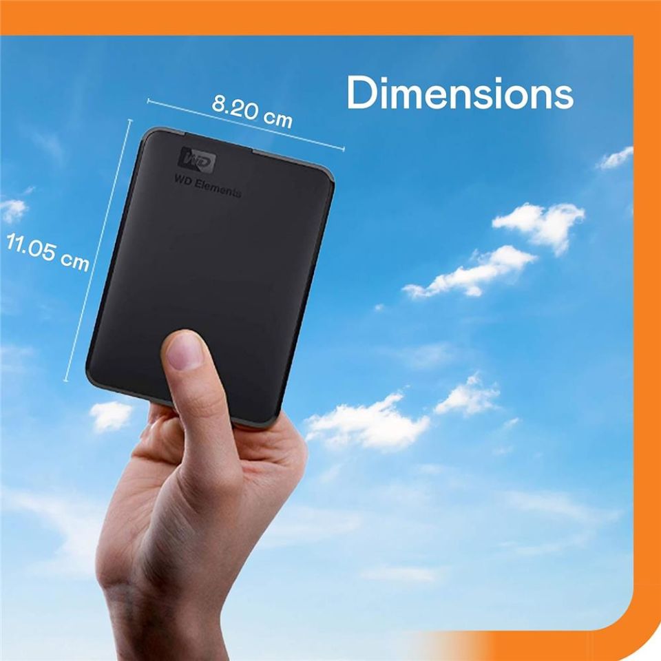 Wd 6Tb Elements 3.5'' Usb 3.2 Taşınabilir Disk WDBHJS0060BBK-WESN Harici Harddisk
