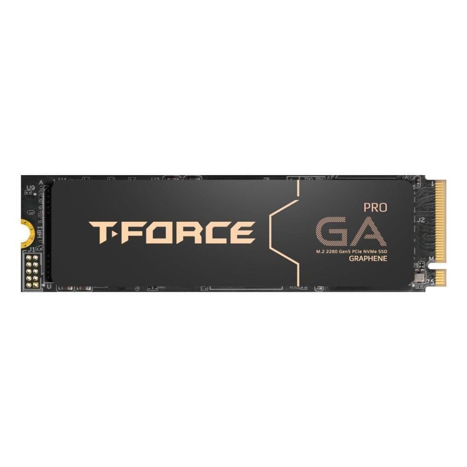 Team 1TB T-Force GA Pro 10000-8500MB-s NVMe PCIe TM8FFJ001T0C129 Gen5x4 M.2 SSD Disk