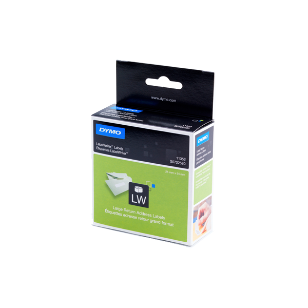 Dymo Label Witer Etiketi Uluslararası İade Adres 500 LÜ 54x25 MM Beyaz S0722520