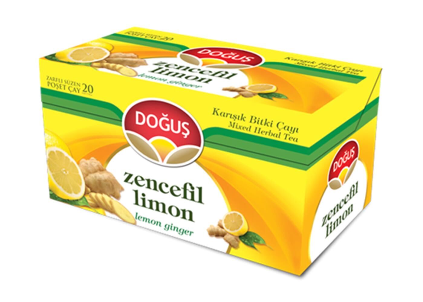 Doğuş Zencefil Limon Bitki Çayı 20x1,8 gr