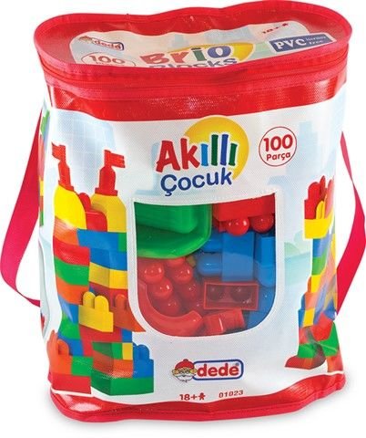 Dede Akıllı Çocuk Blok 100 Parça 01023