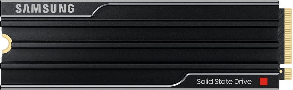Samsung 1TB 9100 PRO with Heatsink MZ-VAP1T0CW Okuma 14700MB Yazma 13300MB PCIe 5.0 NVMe M.2 SSD