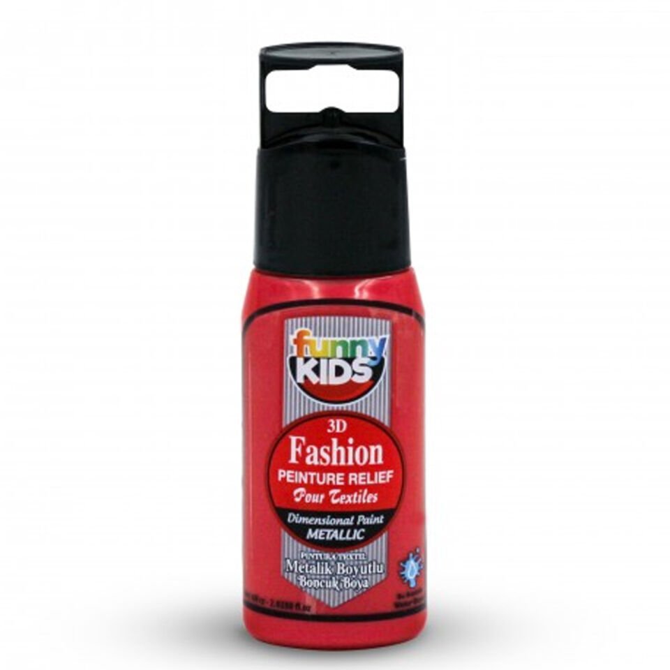 Funny Kids Boyutlu Boncuk Metalik Bakır 60 CC