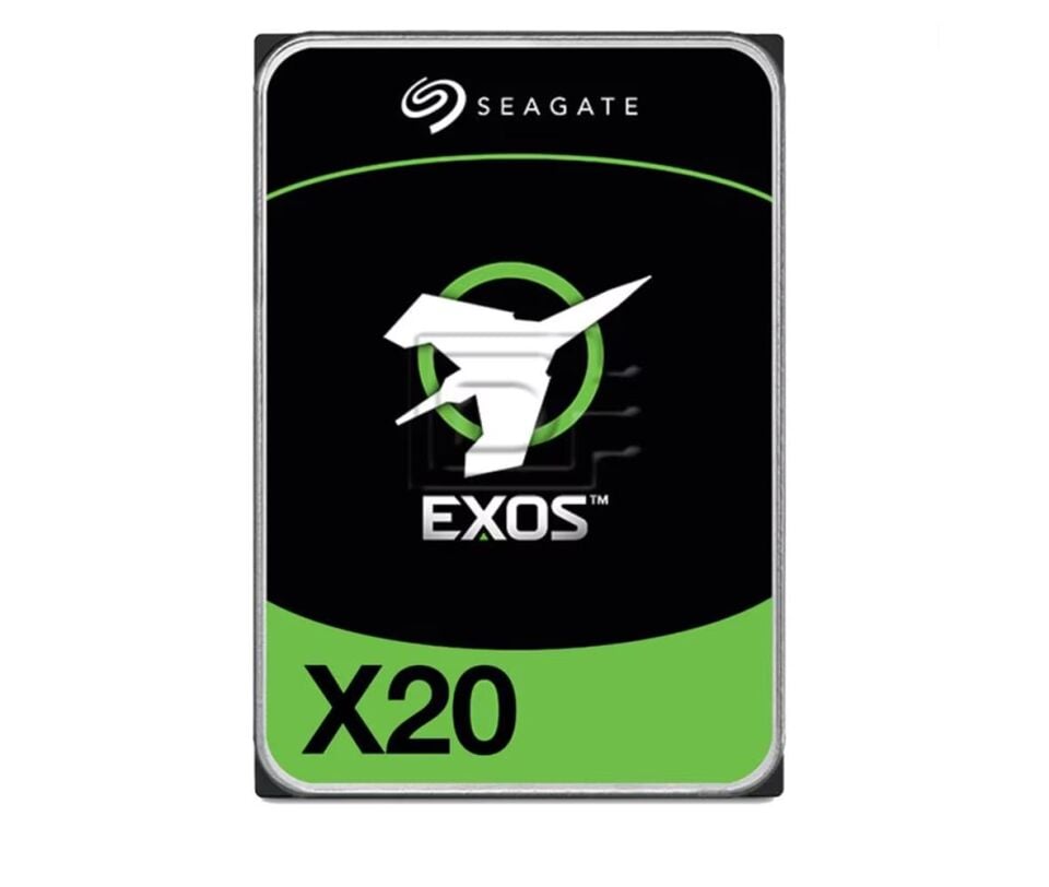 Seagate 20TB Exos X20 ST20000NM007D 3.5 7200 512e 7-24 Nas Sata Sabit Disk (Boğaziçi Garantili)