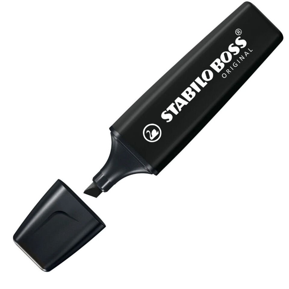 Stabilo Fosforlu Kalem Boss Naturecolors Siyah 70/46