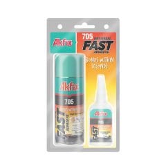 Akfix 705 Mdf Kit Hızlı Yapıştırıcı 200Ml + 50Gr