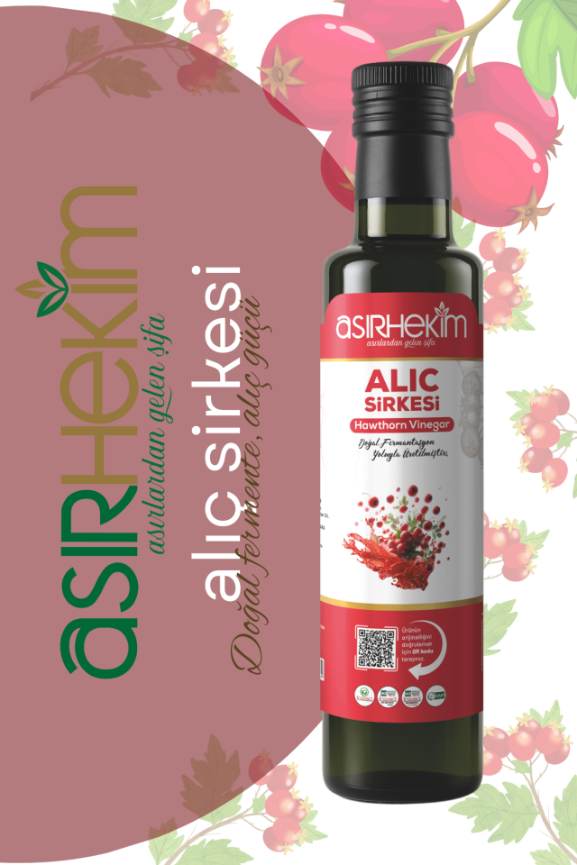 Asır Hekim Doğal Alıç Sirkesi 500 ml
