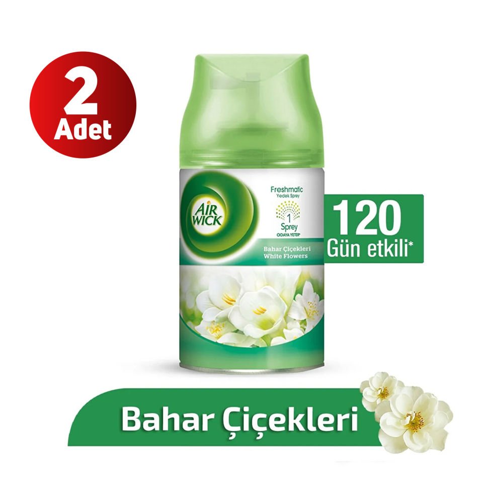 Air Wick 2x250 ml Bahar Çiçekleri Freshmatic Oda Spreyi