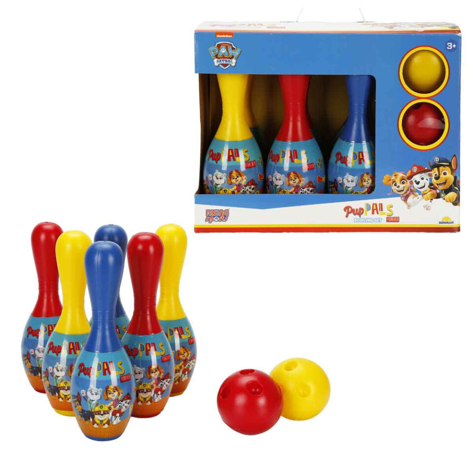 Sunman Bowling Set 6 Labut/2 Top Paw Patrol Kutulu Sun-s00004184
