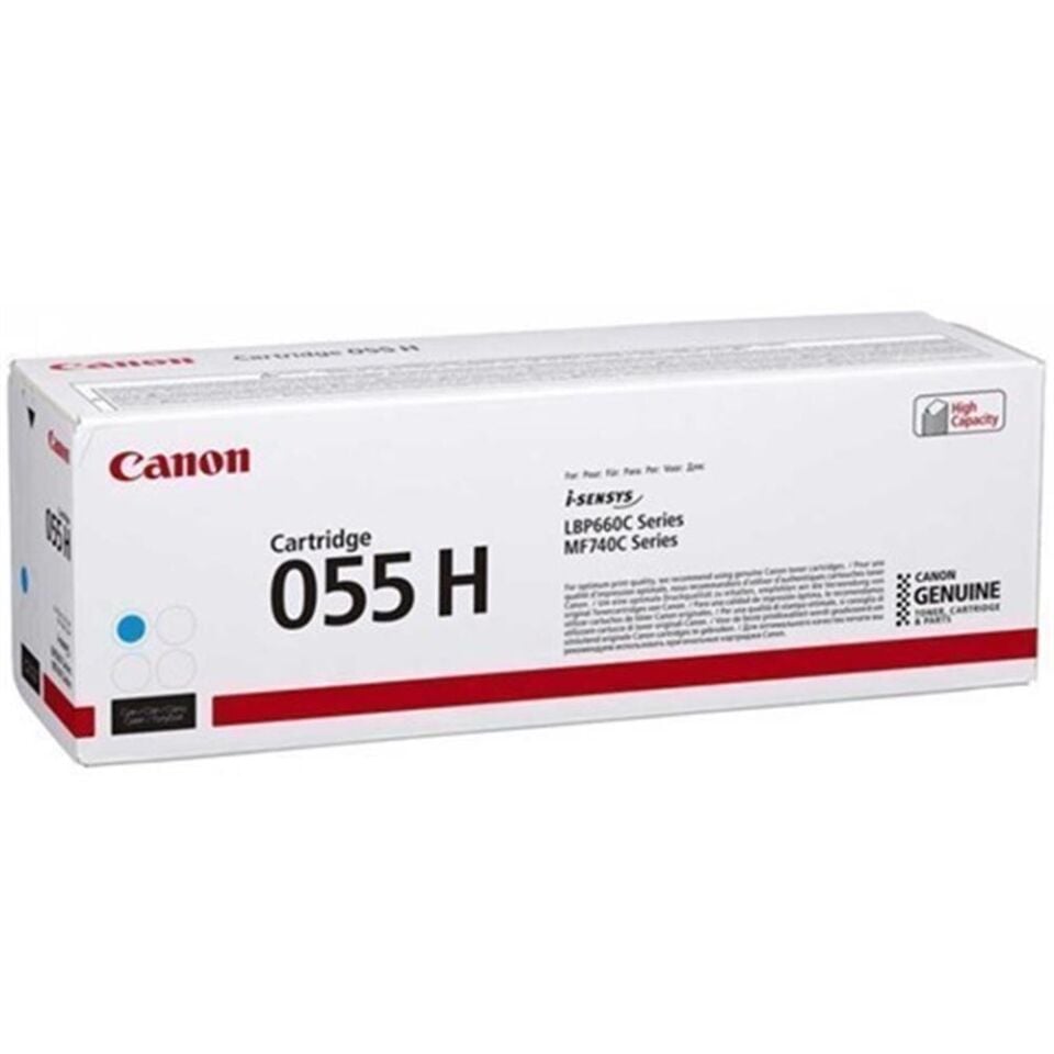 Canon CRG-055H C Cyan Mavi Yüksek Kapasite Toner M745