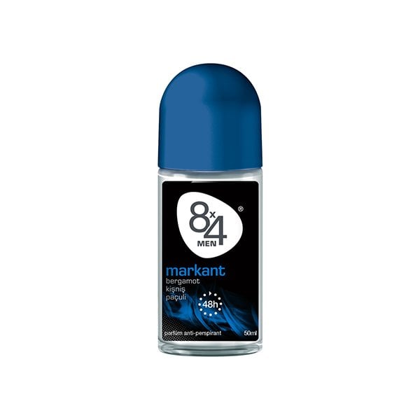 8x4 Markant Roll-On Deodorant 50 ml Erkek