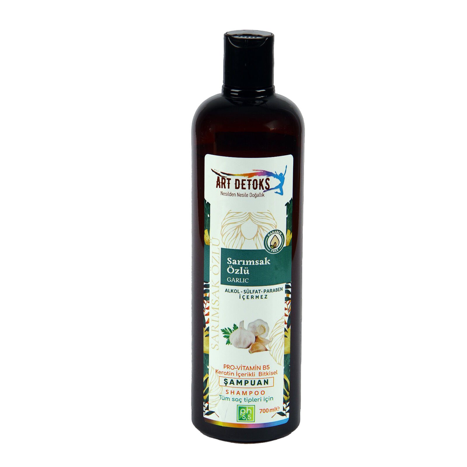 Art Detoks Sarımsak Özlü Şampuanı 700 Ml