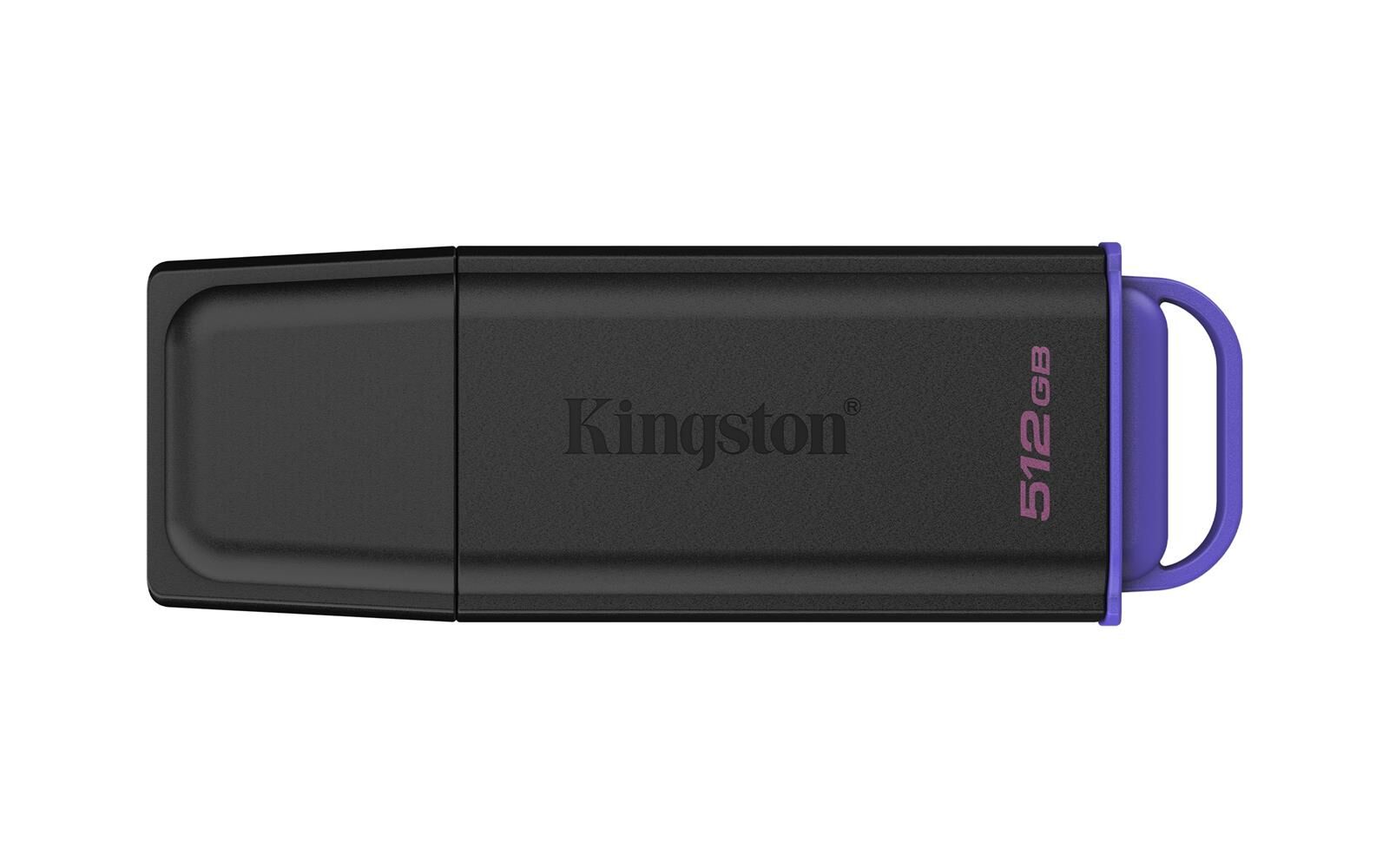 Kingston DTXG2-512GB 512GB Portable USB 3.2 Gen 1 DataTraveler Exodia Black-Purple Flash Bellek