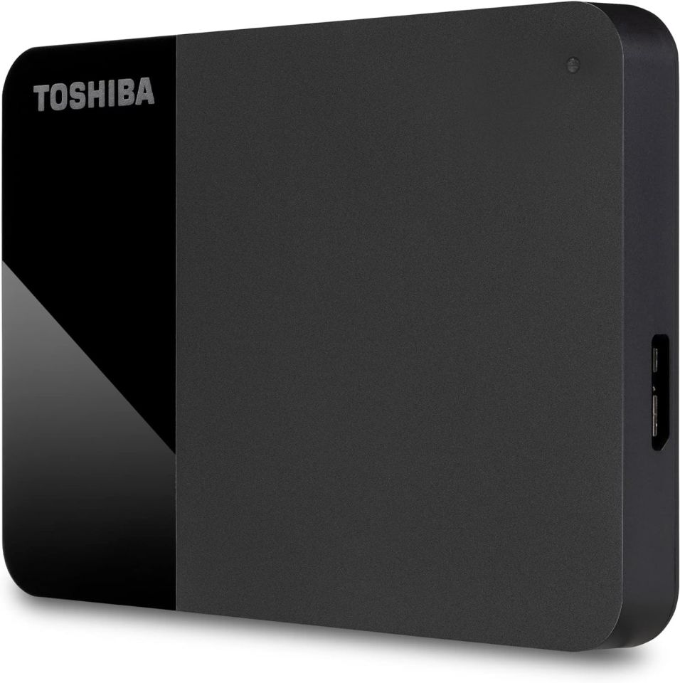 Toshiba 2TB Canvio Ready 2.5'' HDTP320EK3AA USB 3.2 Gen1 Siyah Harici Harddisk