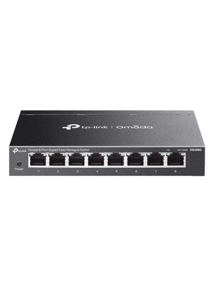 Omada TP-Link ES208G 8 Port 10-100-1000 Mbps Yönetilebilir Switch