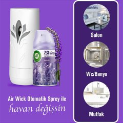 Air Wick Freshmatic Oda Kokusu Makinesi + Yedek 250 Ml Lavanta