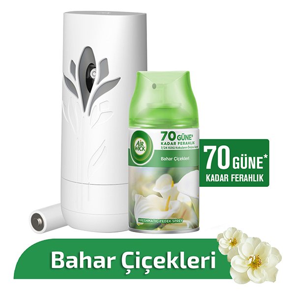 Air Wick Freshmatic Oda Kokusu Makine + Yedek 250 Ml Bahar Çiçekleri