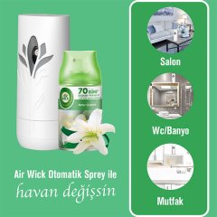 Air Wick Freshmatic Oda Kokusu Makine + Yedek 250 Ml Bahar Çiçekleri