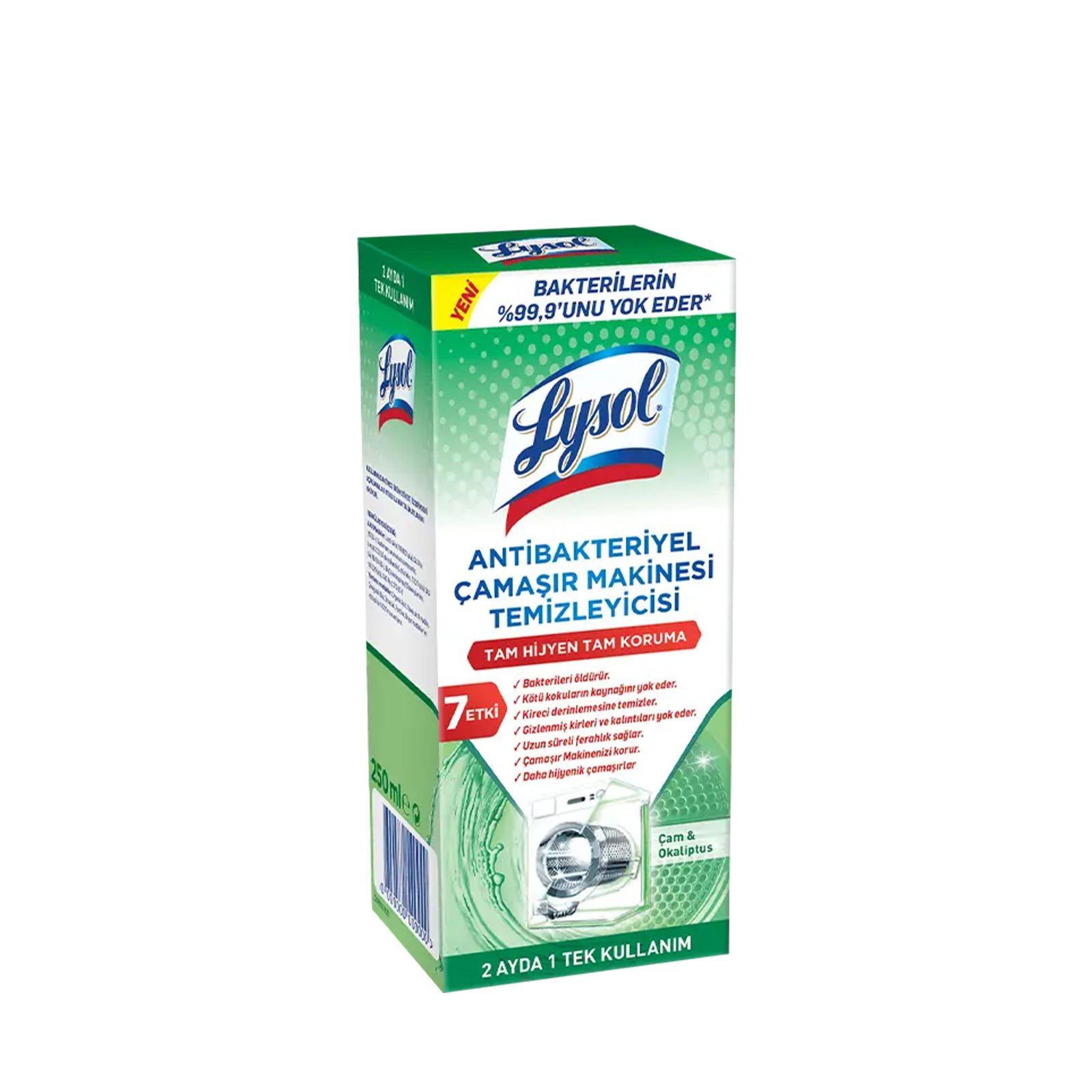 Lysol Antibakteriyel Çamaşır Makinesi Temizleyicisi 250 ml