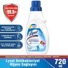 Lysol Çamaşırlar İçin Antibakteriyel Hijyen Sağlayıcı 720 Ml