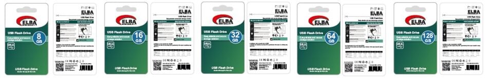 ELBA 64GB USB 2.0 METAL FLASH BELLEK