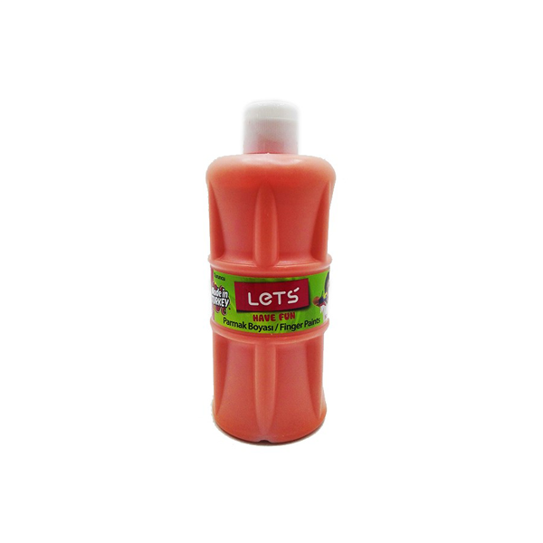 Lets Parmak Boyası 500 ML Turuncu L-5003