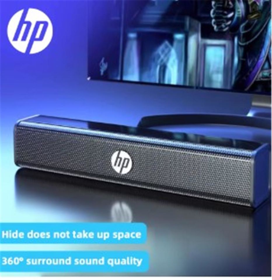 HP WS10 Kablolu USB destekli Masaüstü Soundbar Multimedya Speaker