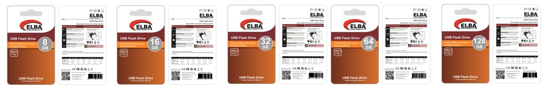 ELBA 64GB USB 3.2 METAL FLASH BELLEK