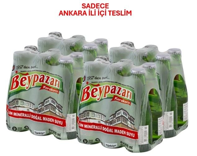 Beypazarı Doğal Maden Suyu Sade 24'lü