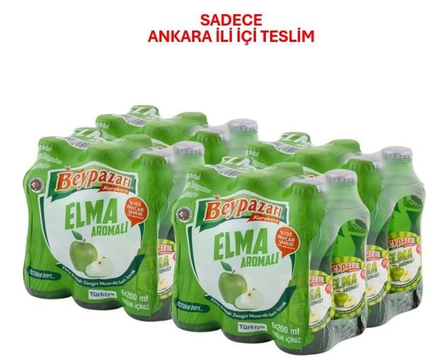 Beypazarı Doğal Maden Suyu Elma Aromalı 24'lü
