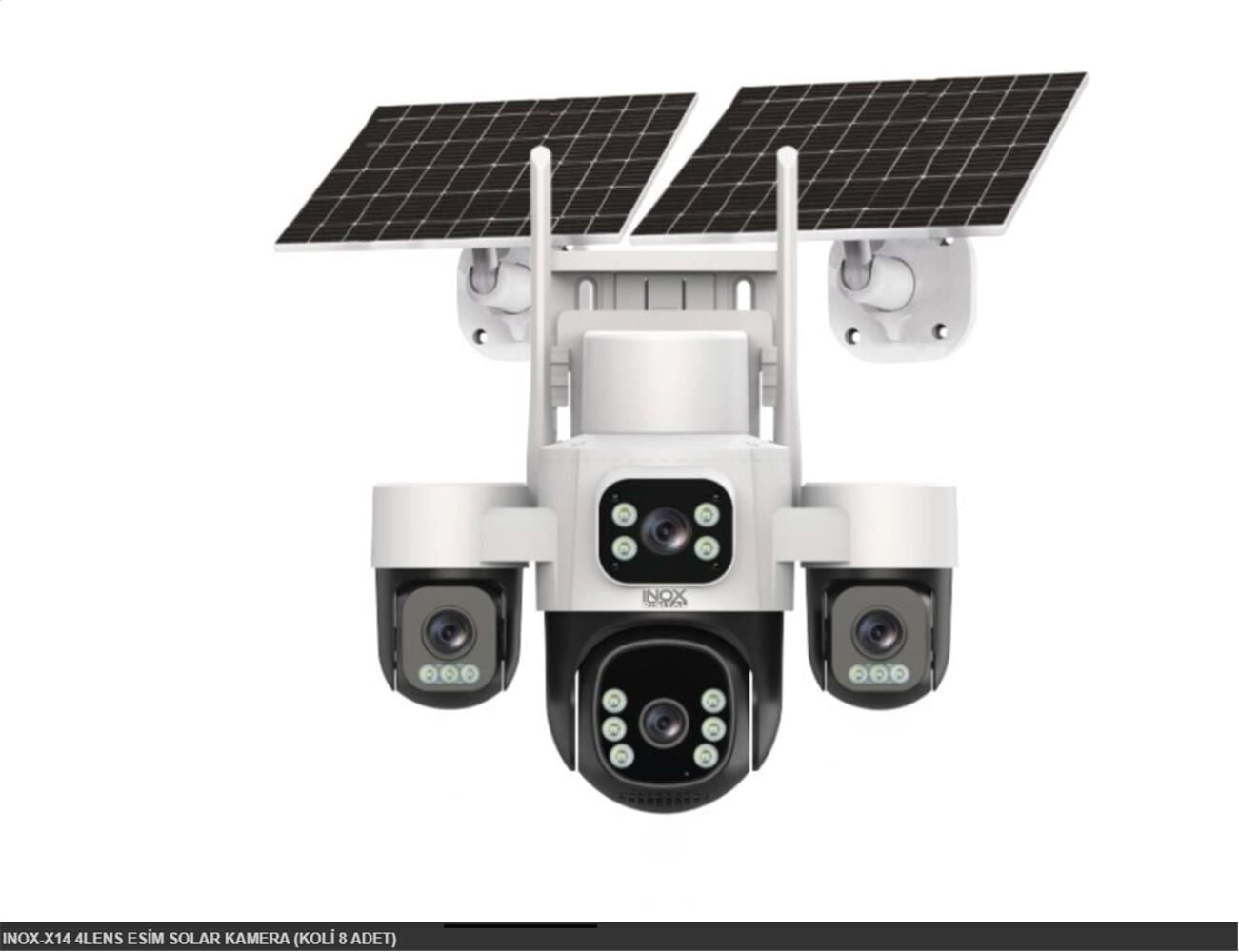 INOX-X14 4LENS ESİM SOLAR KAMERA