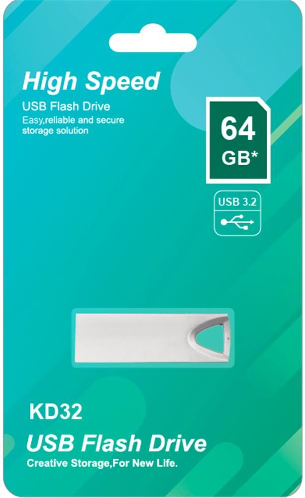 Elba 64GB Metal 3.2 USB Flash Bellek
