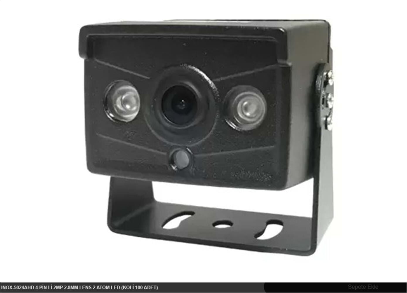 INOX-5024AHD BNC Lİ 2 MP 2.8MM LENS 2 ATOM ARAÇ KAMERASI
