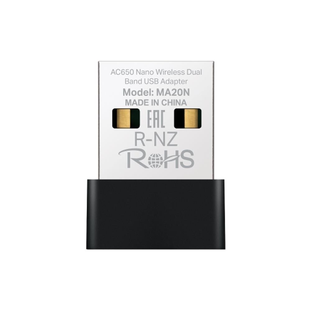 Tp-Link Mercusys MA20N AC650 Nano Wi-fi Kablosuz USB 2.0 Adaptör