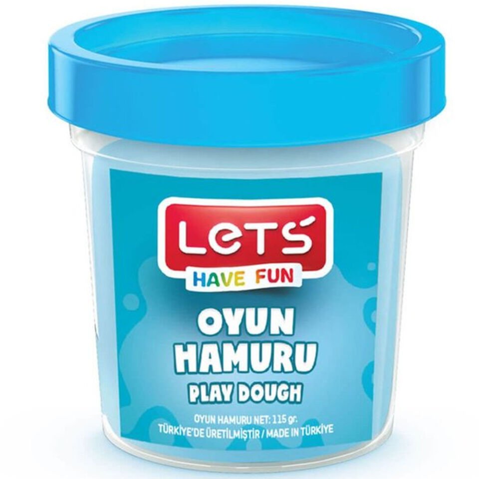 Lets Oyun Hamuru Tek Renk Mavi 110 GR L8440-3