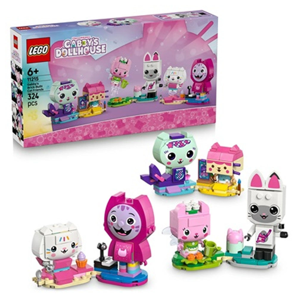Lego Gabby’s Dollhouse Gabby’nin Kedi Arkadaşları Adr-lej11215