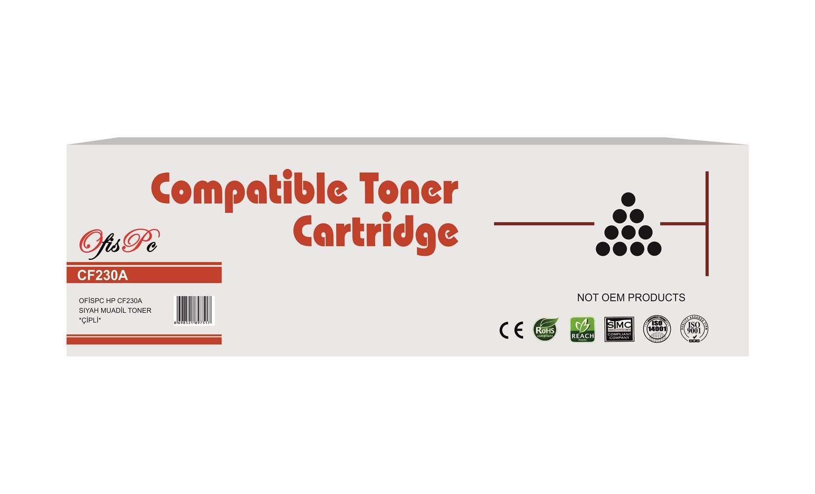 OFİSPC HP 230A Sarı 1.800 Sayfa Çipli Muadil Toner W2302A