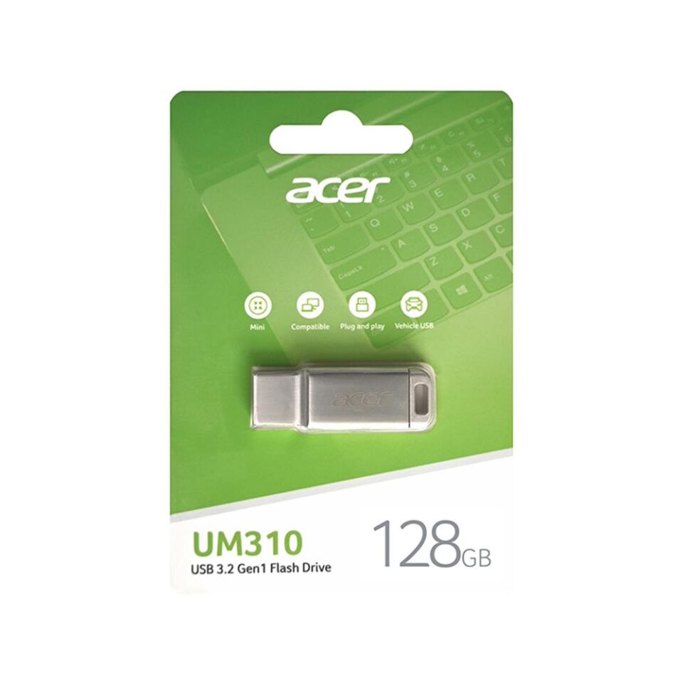 Acer 128GB USB3.2 UM310-128GB Metal Flash Bellek