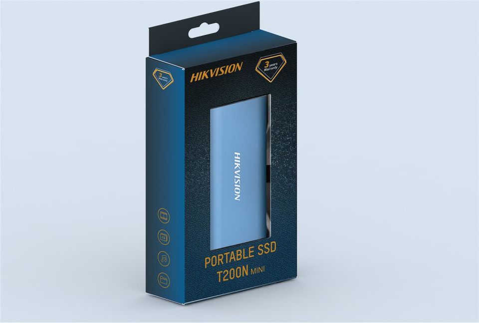 Hikvision 512Gb T200N Mini Usb 3.2 Taşınabilir SSD