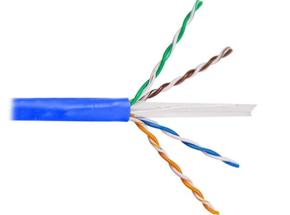 S-link SL-CAT657BL 305m 23AWG Utp Mavi CAT6 Kablo