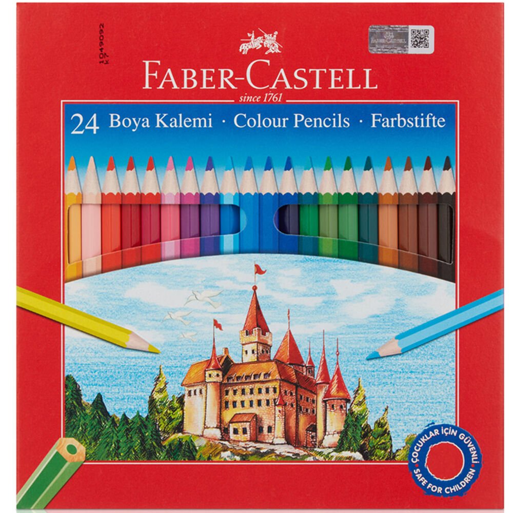 Faber-Castell Kuru Boya Karton 24 Renk 5171 116324