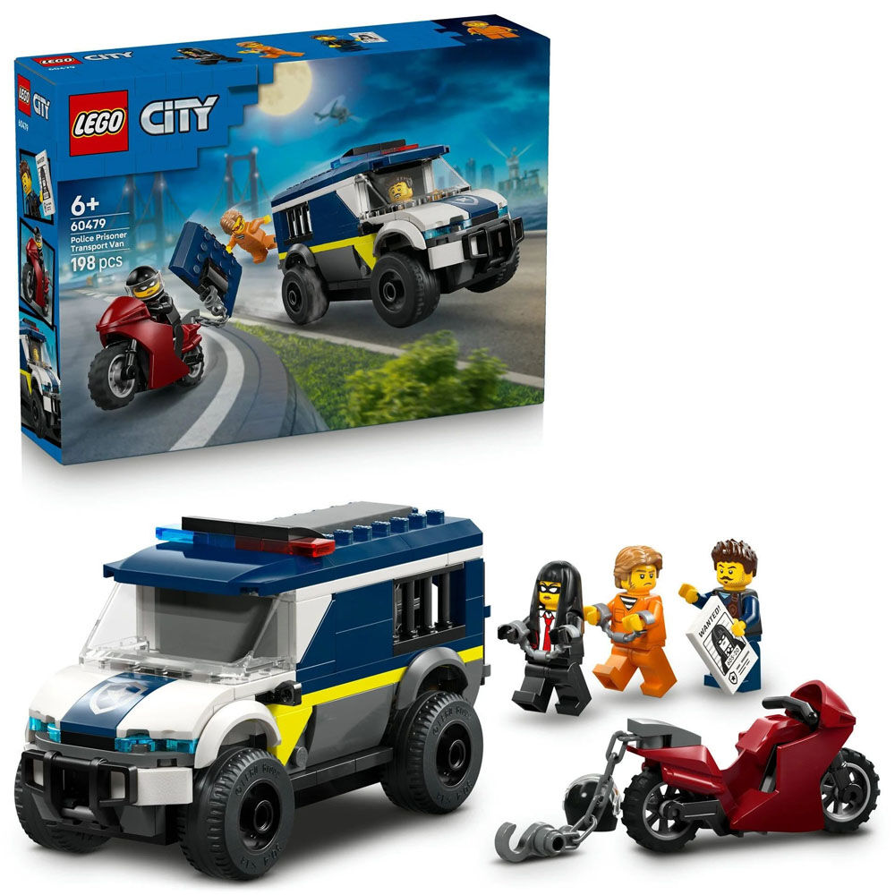 Lego City Polis Mahkum Nakliye Aracı