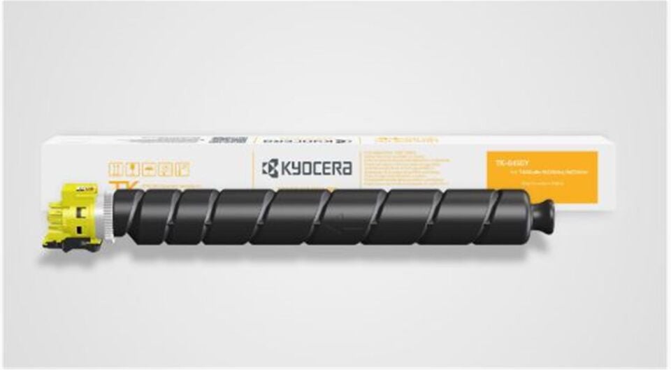 Kyocera TK-8455Y Yellow Sarı Orjinal Fotokopi Toneri TASKalfa MZ2501ci - MZ3501ci 12.000 Sayfa