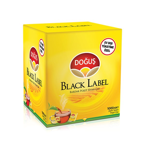 Doğuş Black Label Bardak Poşet Çay 1000x2G