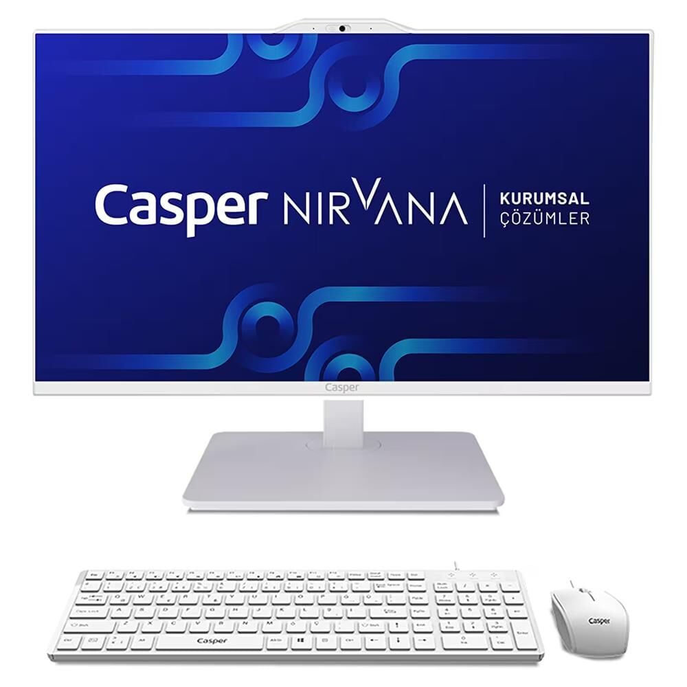Casper Nirvana A90.1342-BE00A-V-B-K Beyaz i5-13420H 16GB RAM 500GB NVME Pivot W11H All In One