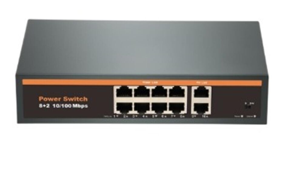 Nova NVC-INTSF0820FB2L 24V INTERCOM 8+2 POE SWİTCH (10-100)