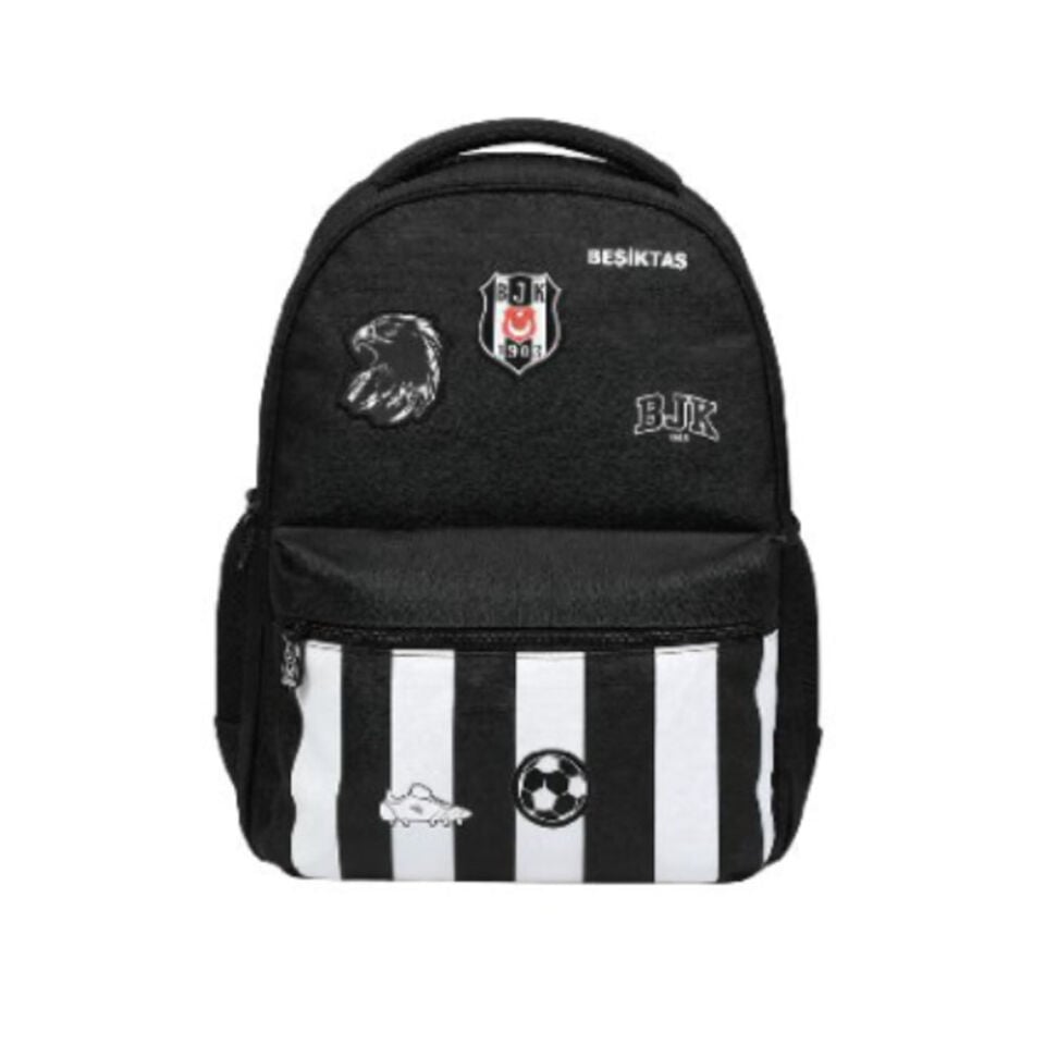 Beşiktaş Okul Çantası Dokuma Etiket Ve Baskı Detaylı 26375