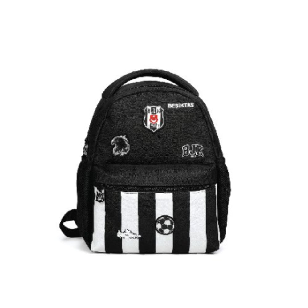 Beşiktaş Anaokulu Çantası Dokuma Etiket Ve Baskı Detaylı 26376